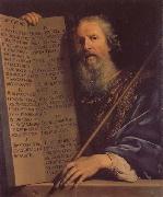 Philippe de Champaigne Moses with th Ten Commandments oil on canvas